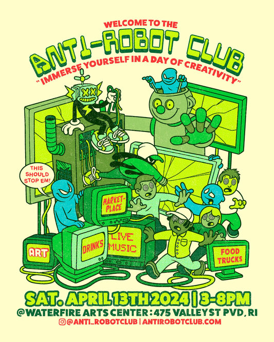 Upcoming Event - Welcome to the Anti Robot Club