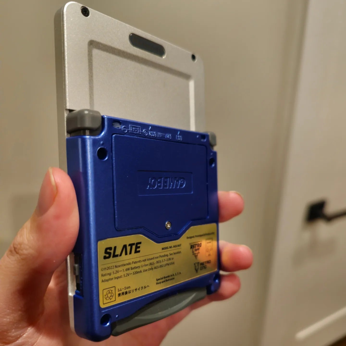 Gameboy Advance SP "Slate"