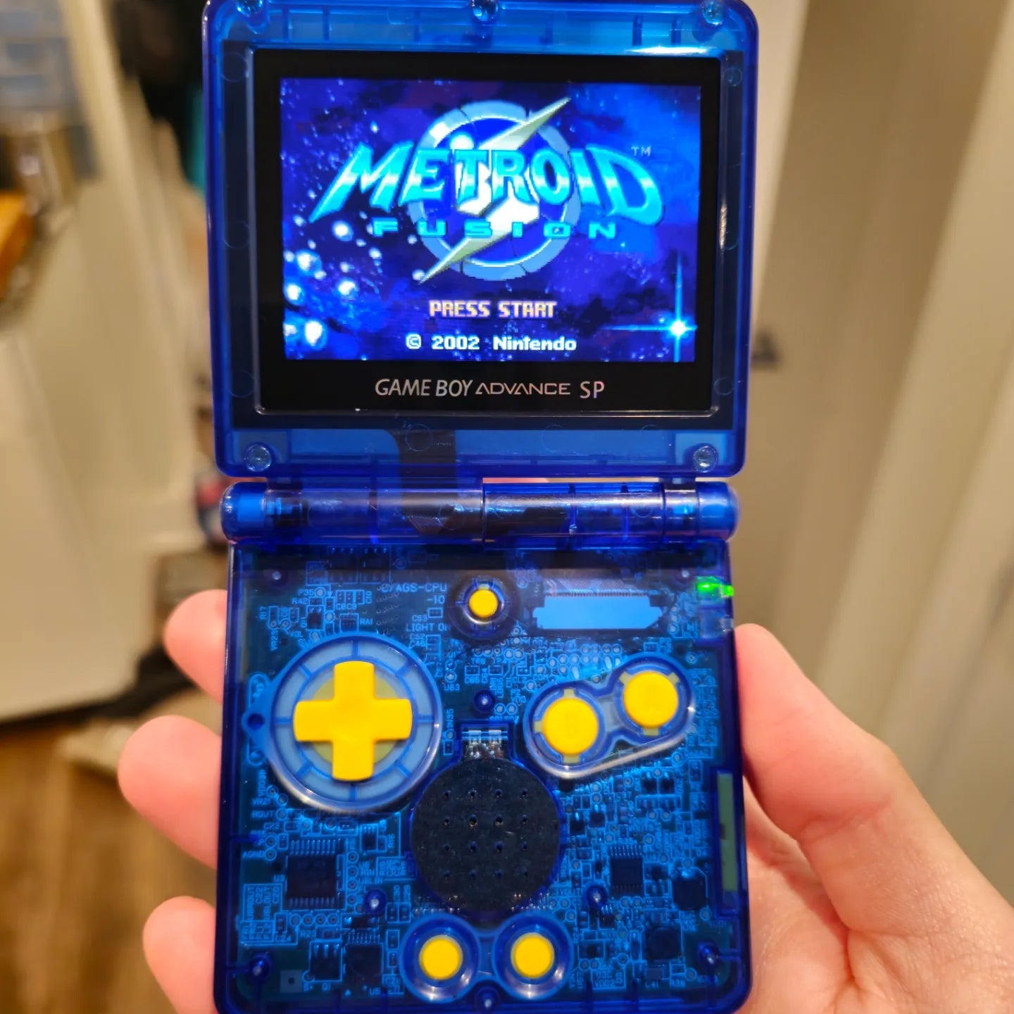 Gameboy Advance SP with IPS Screen + USB C