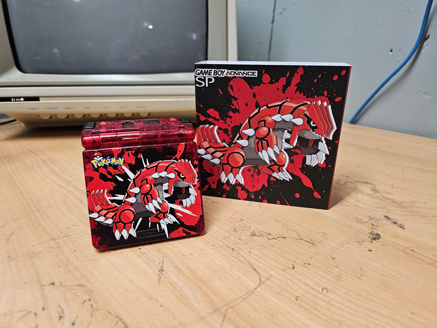 Game Boy Advance SP Prestige - Groudon