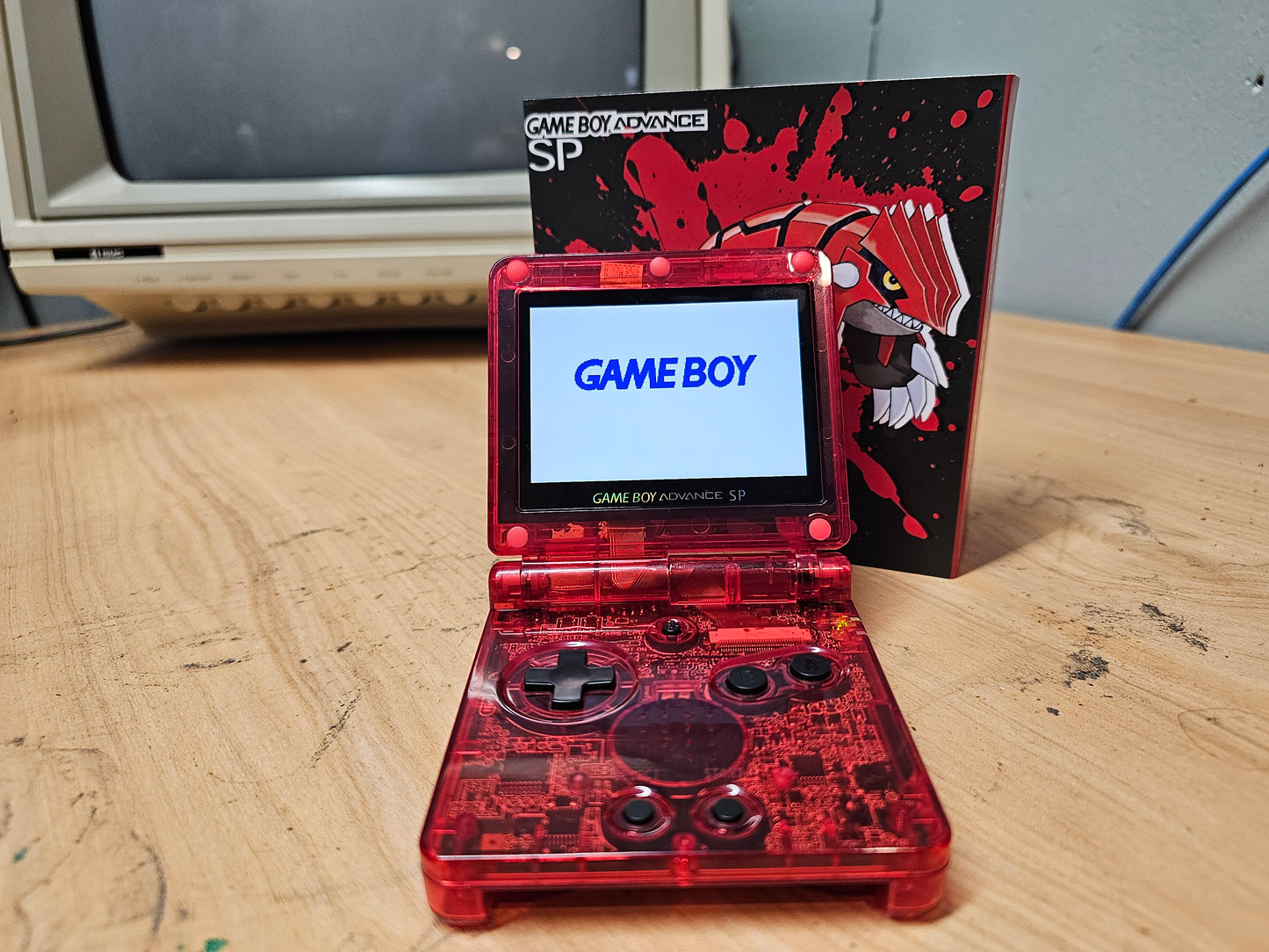 Game Boy Advance SP Prestige - Groudon