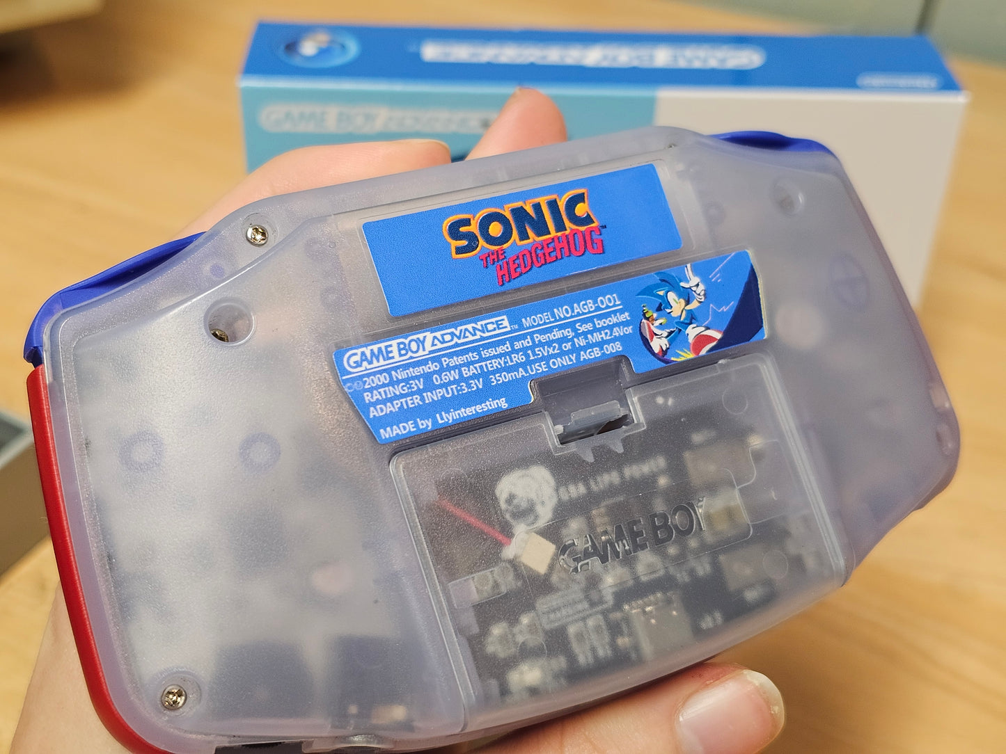 Game Boy Advance Prestige - Sonic